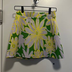 Zara floral skirt